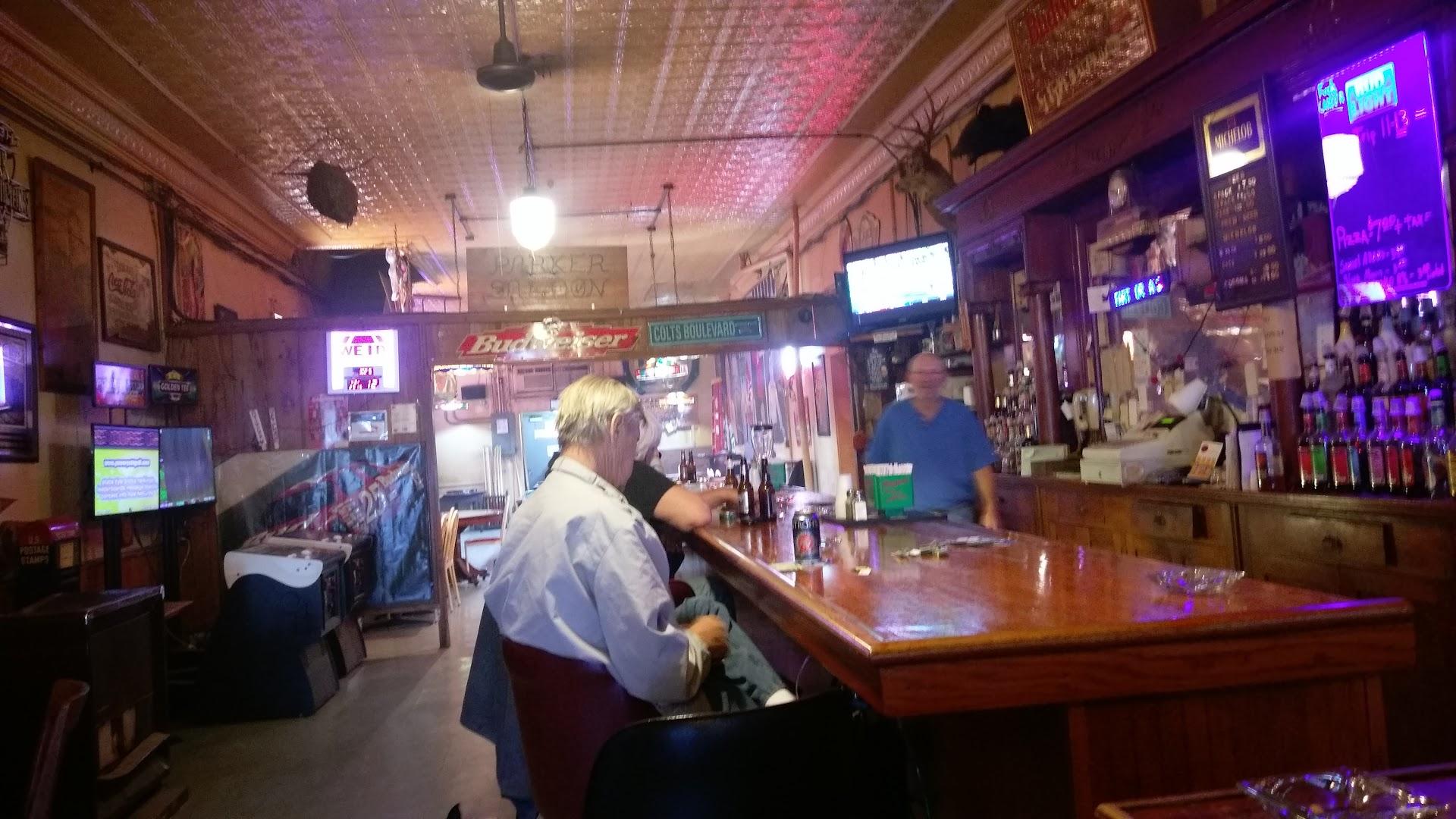 Parker City Saloon Menu